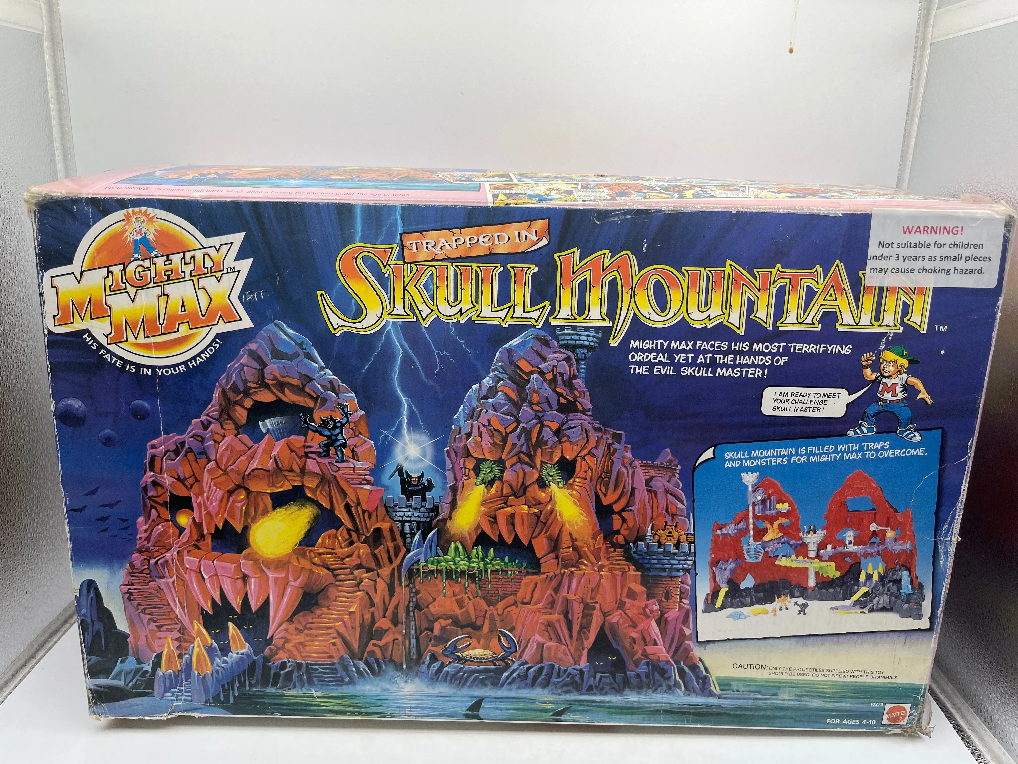 Bluebird Toys Mighty Max Trapped in Skull Mountain Large Playset With Box FRENLY BRICKS - Open 7 Days